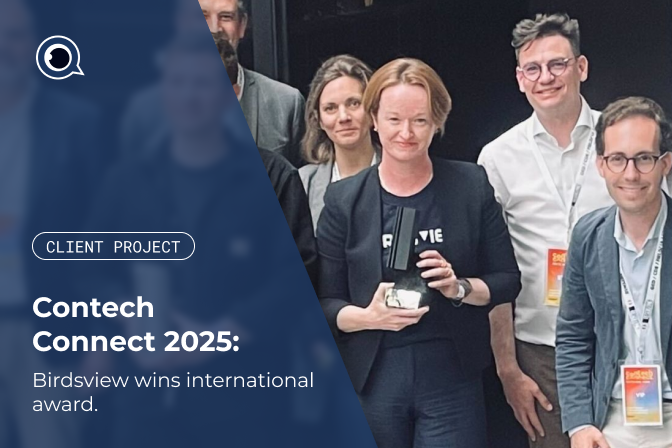 Birdsview is the winner of Contech Connect 2025